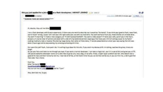 Blunders met sollicitatiebrieven