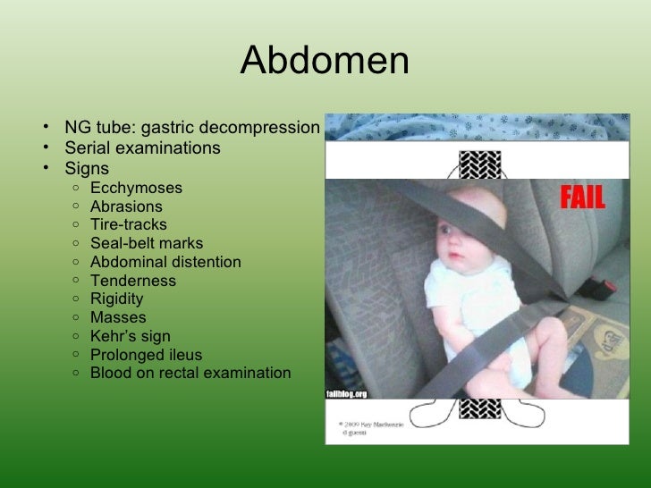 Blunt injury abdomen dissertation