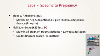 Blunt abdominal trauma in pregnancy 2021 | PDF