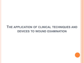 Trauma and Disease:Trauma and InfectionWounds associated with extensive crushing of tissue are more likely to be infected. 
