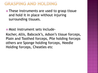 Blunt instruments | PDF