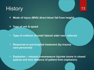 Comprehensive Seminar on Blunt Abdominal Trauma: Diagnosis and ...