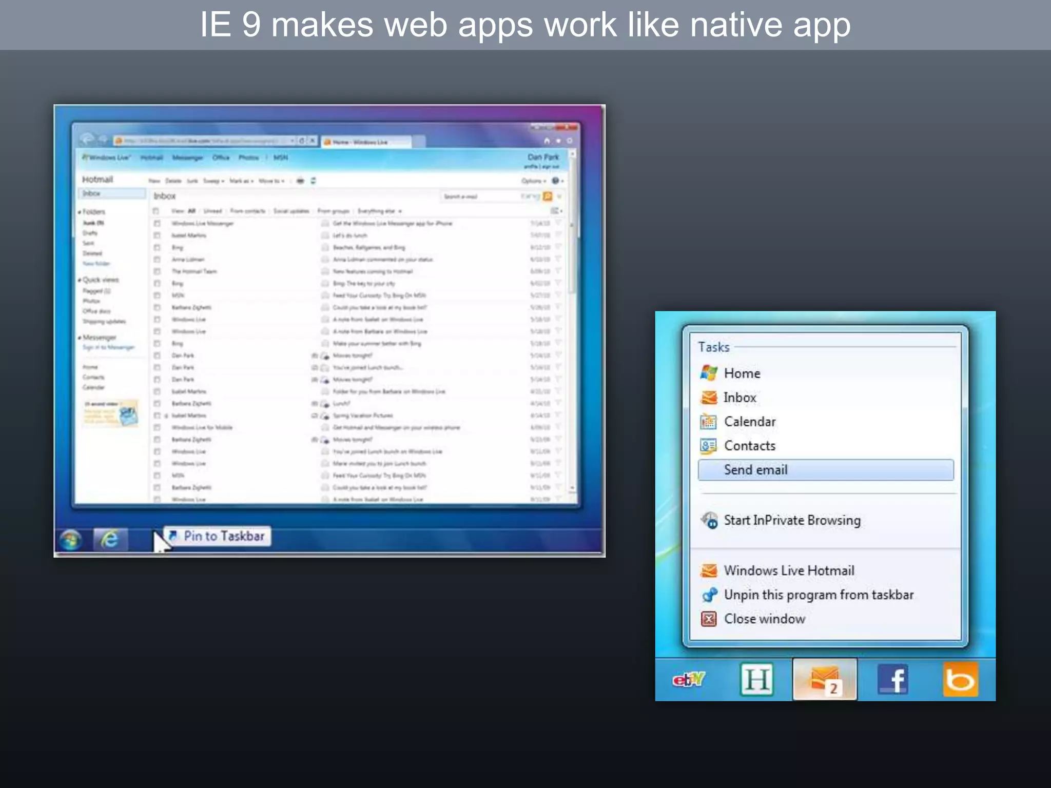 They are already available
