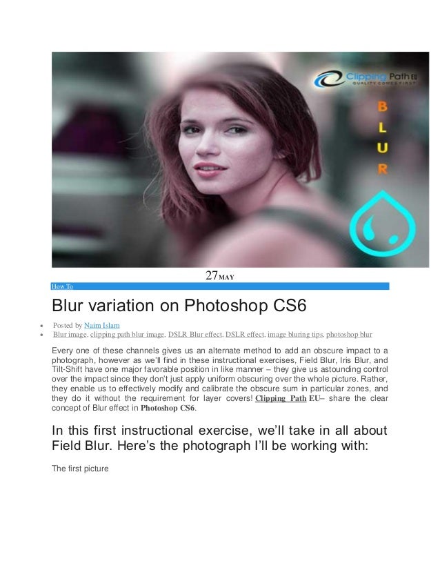 16+ How To Blur Background Cs6 Pictures Hutomo