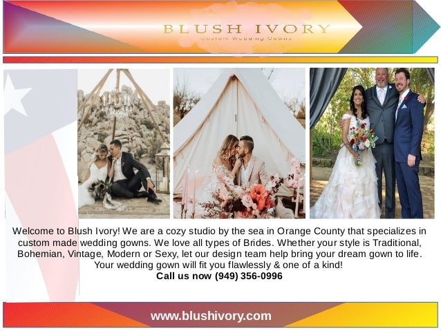Wedding Dresses Orange County Blushivory Com
