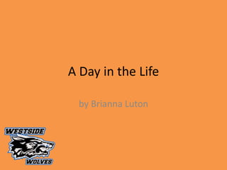 A Day in the Life by Brianna Luton 