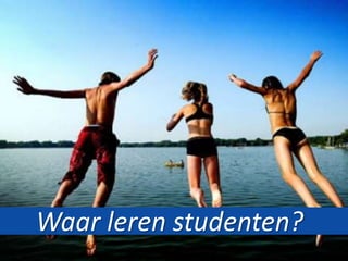 Waar leren studenten?
 