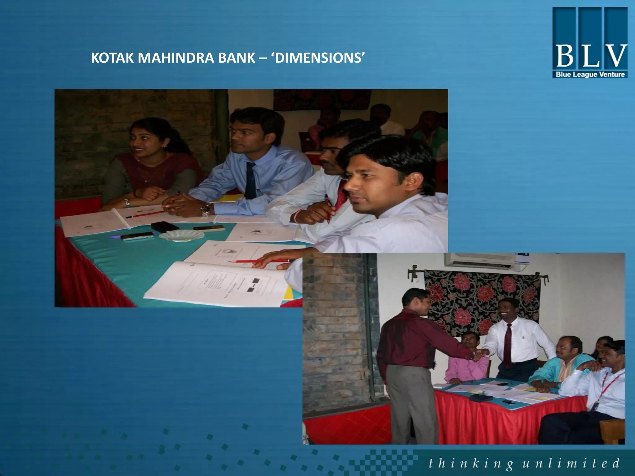 KOTAK MAHINDRA BANK – ‘DIMENSIONS’
 