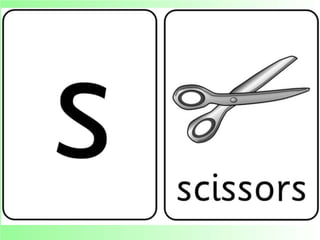 Flashcards and posters S s