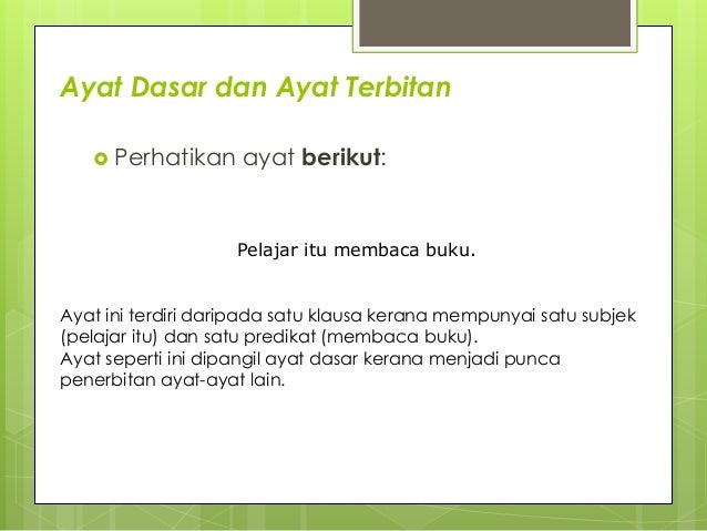 Bm sintaksis Bm sintaksis