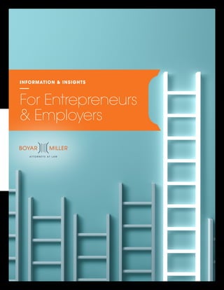INFORMATION & INSIGHTS
For Entrepreneurs
& Employers
 