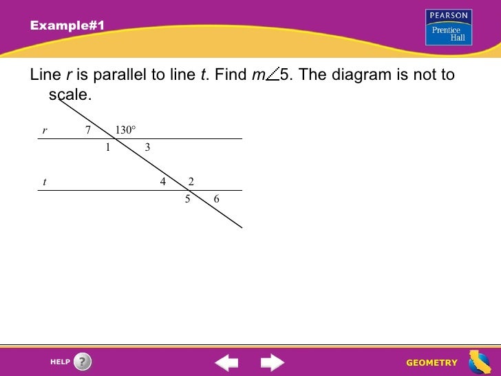 Parallel Lines & the Triangle Angle-Sum Theorem