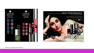Reference: Lakme India, lakmeindia.com
 