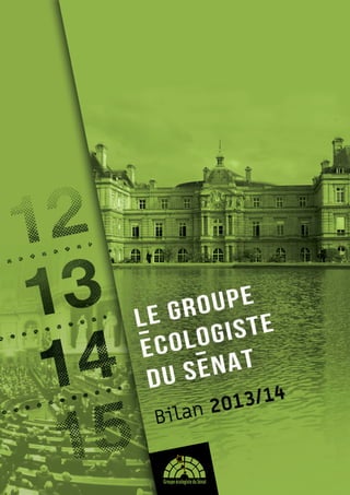 Compte rendu de mandat 2014 du Groupe écologiste