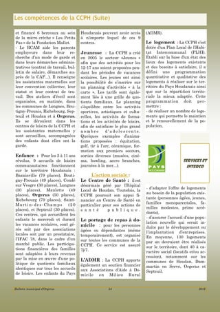 Bulletin Municipal Orgerus 2016, partie 4, les intercommunalités