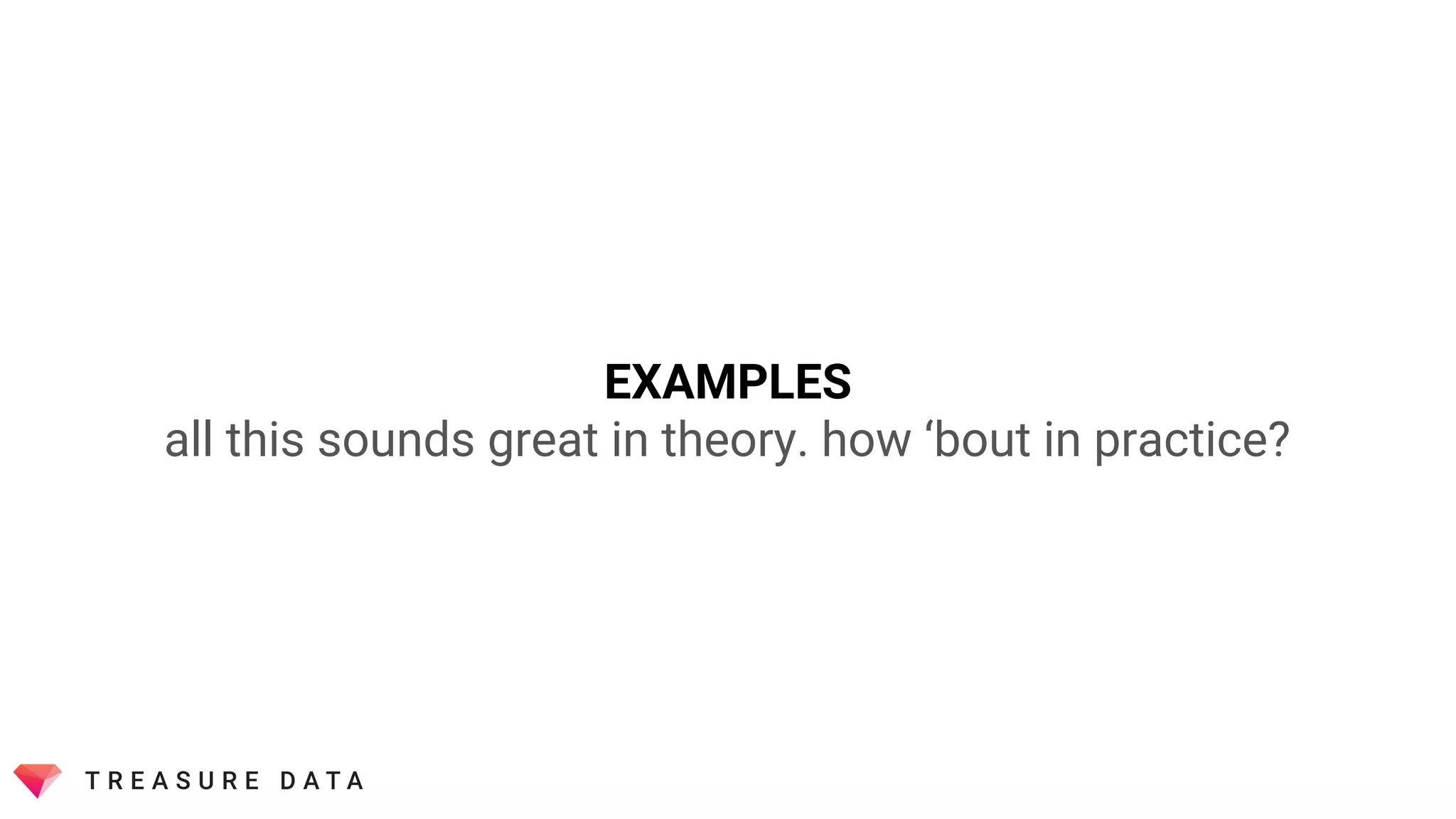 EXAMPLES
all this sounds great in theory. how ‘bout in practice?
 