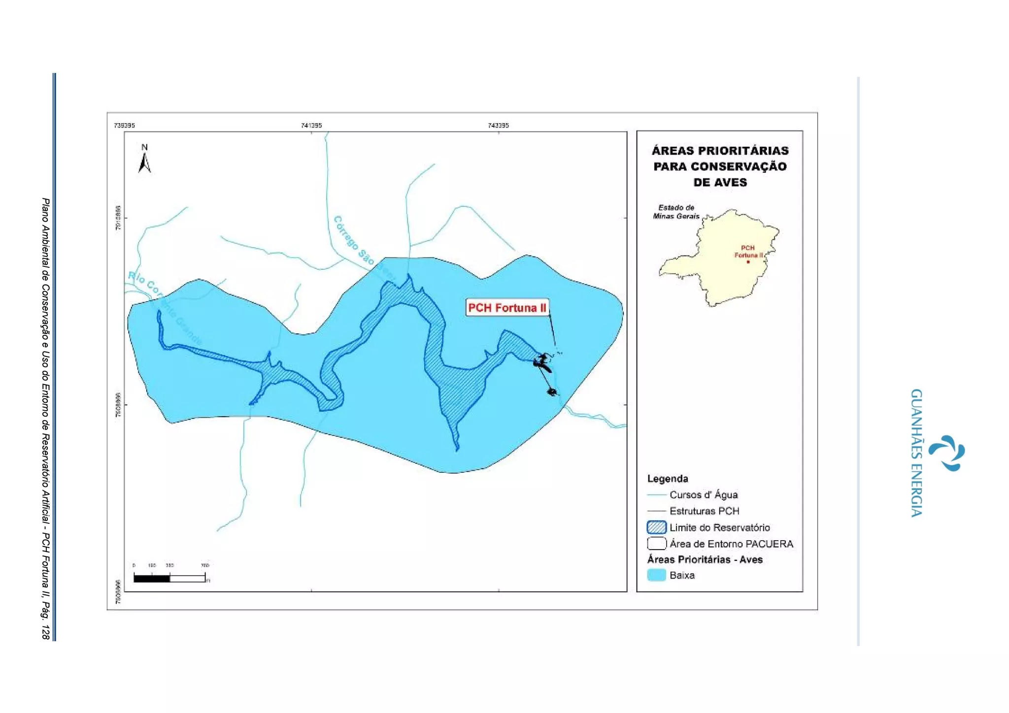 PlanoAmbientaldeConservaçãoeUsodoEntornodeReservatórioArtificial-PCHFortunaII,Pág.128
 