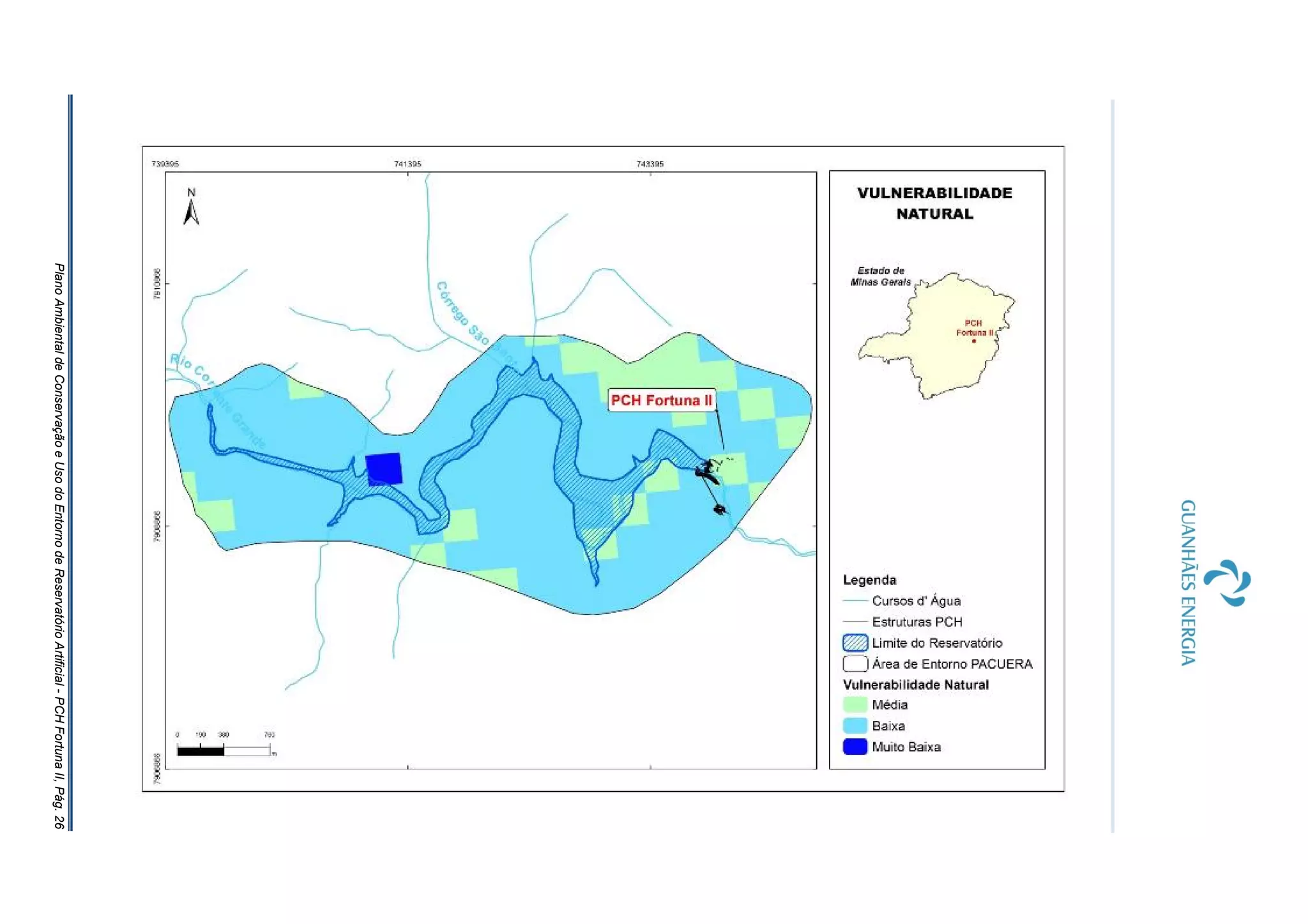 PlanoAmbientaldeConservaçãoeUsodoEntornodeReservatórioArtificial-PCHFortunaII,Pág.26
 
