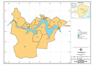Rio Corrente
Gran
de
MD-01
MD-02
MD-03
ME-01
ME-02
ME-03
ME-04
ME-05
ME-06
ME-07
ME-08
ME-09
ME-10
ME-11
ME-12
ME-13
ME-14
MD-04
Córrego São Bento
739000
739000
740000
740000
741000
741000
742000
742000
743000
743000
744000
744000
7906000 7906000
7907000 7907000
7908000 7908000
7909000 7909000
7910000 7910000
7911000 7911000
0,25 0 0,25 0,50,125
Kilometros
µProjeção Universal Transversa de Mercator
Datum Horizontal: SAD-69
Zona: 23S
PCH FORTUNAII
ESTUDO-APPDO RESERVATÓRIO
MAPADE SOLOS
1:15.000
Abril/2013
DATA:
DES.:
ESCALA:
MAS
PCH FORTUNA II
RESPONSÁVEL TÉCNICO PELA REVISÃO:
Manuela de Almeida Andrade
Legenda
Córregos
Limite APP do Reservatório 30m
Limite APP do Reservatório 50m
Limite APP do Reservatório 100m
Reservatório
Rio
Divisa de Propriedades
Classe de Solo
MAPA CHAVE
PCH FORTUNA II
LVAd10 - Latossolo Vermelho-Amarelo
 