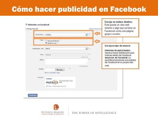Cómo hacer publicidad en Facebook
 
