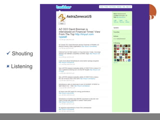  Shouting

 Listening
 