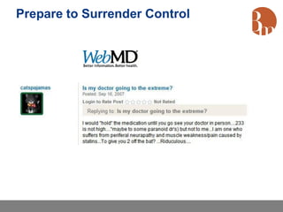 Prepare to Surrender Control
 