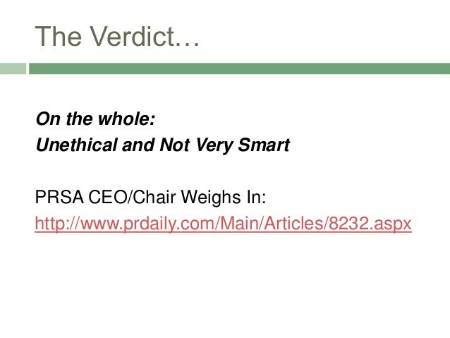 Marketing ethics case study picture