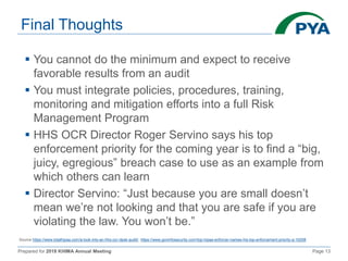 HIPAA Audits: The Dos and Don'ts | PPTX