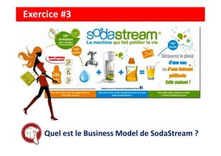 Exercice #3
Quel est le Business Model de SodaStream ?
 