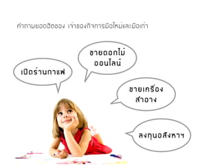 คำถามยอดฮิตของ เจ้าของกิจการมือใหม่และมือเก๋า
 