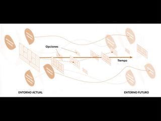 Opciones
Tiempo
ENTORNO ACTUAL ENTORNO FUTURO
 