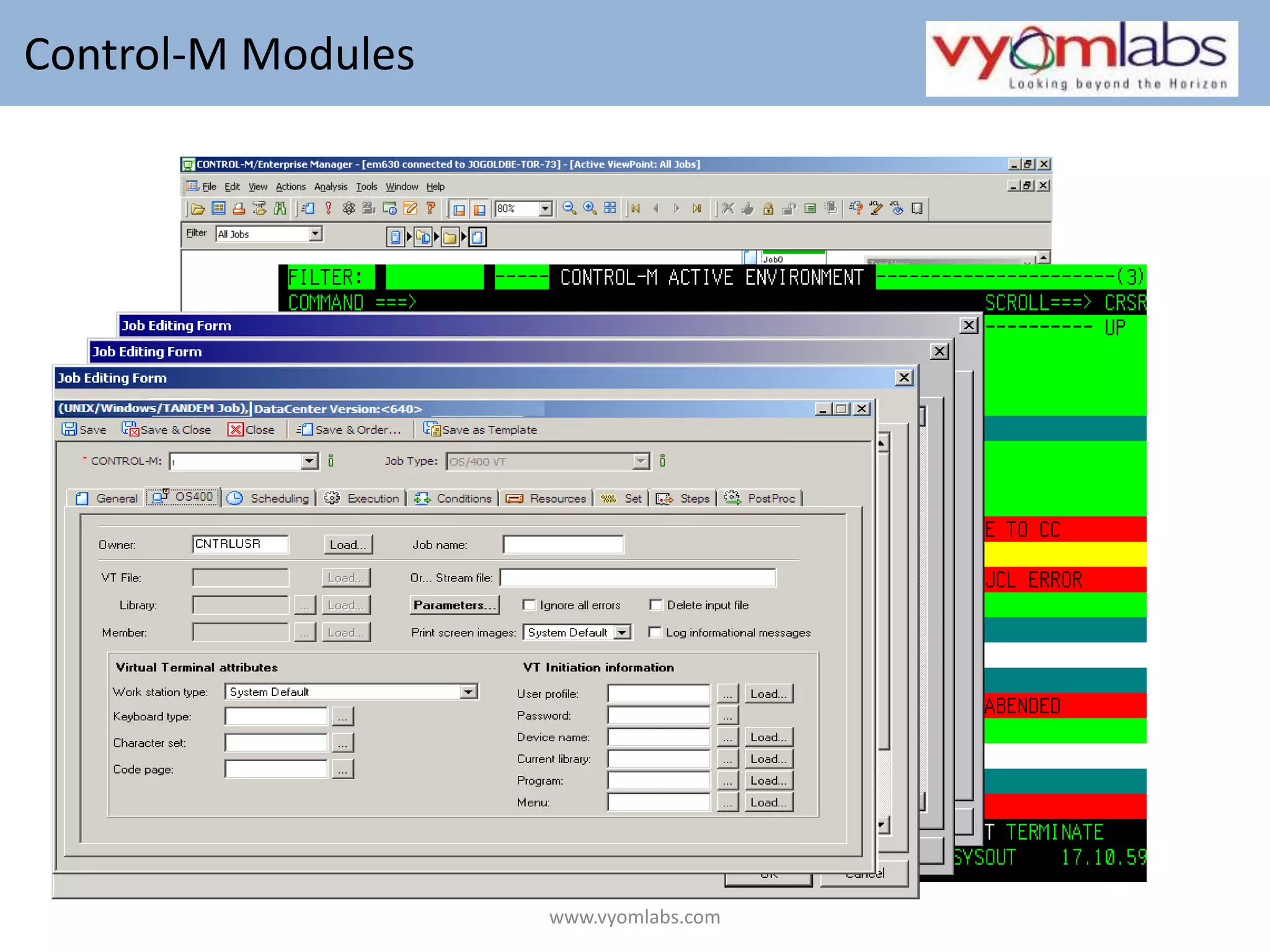  Control-M Moduleswww.vyomlabs.com
