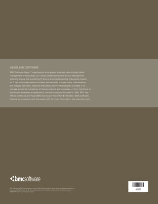 BMC Control M | PDF