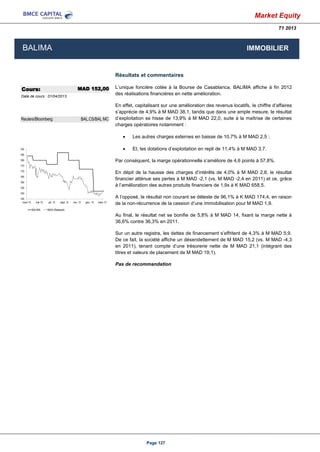 Bmce capital research market equity t1 2013