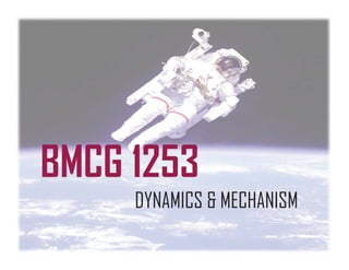 Dynamic Behavior and Mechanical Movement Analysis of the Machine System ...