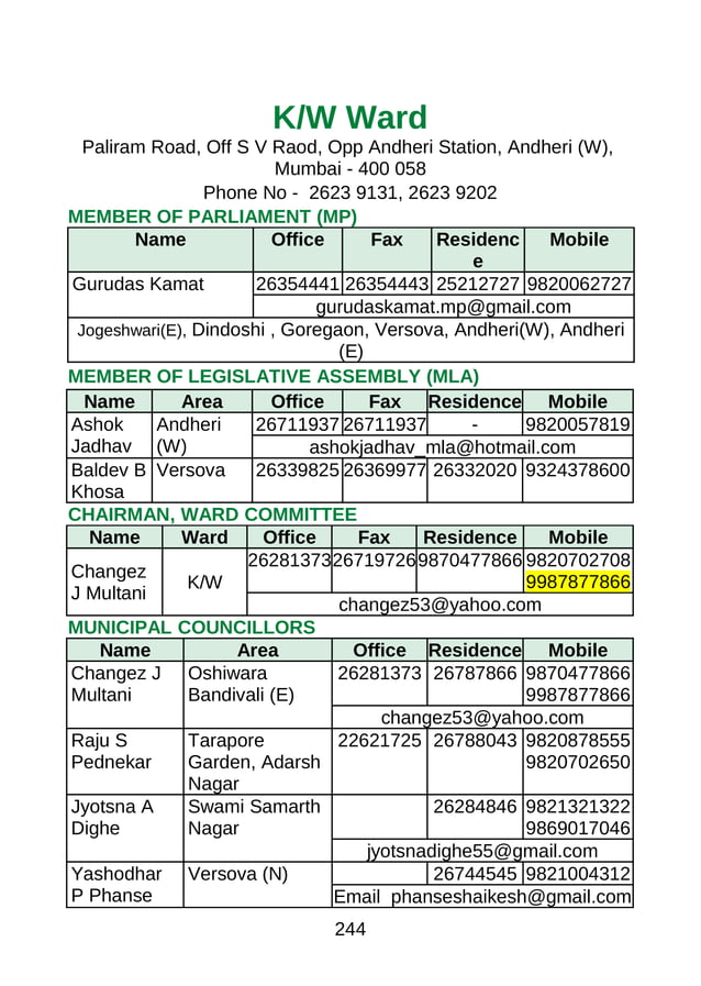 Bmc kw ward | PDF | Email | Internet