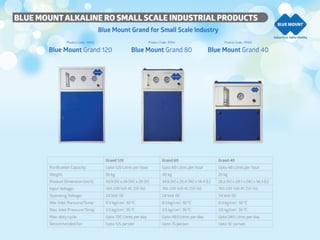 Blue Mount  company profile