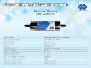 Blue Mount  company profile