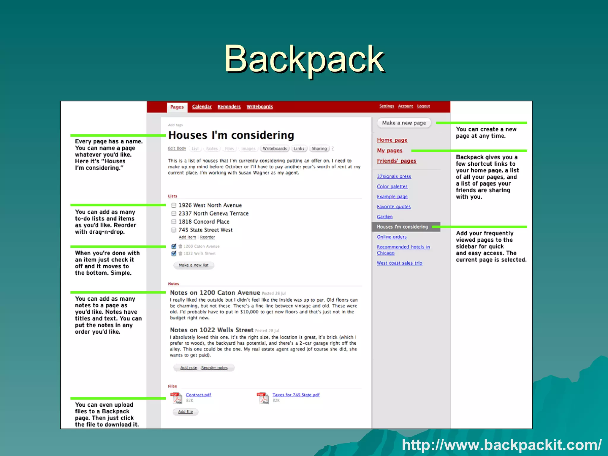 Backpack http://www.backpackit.com/ 