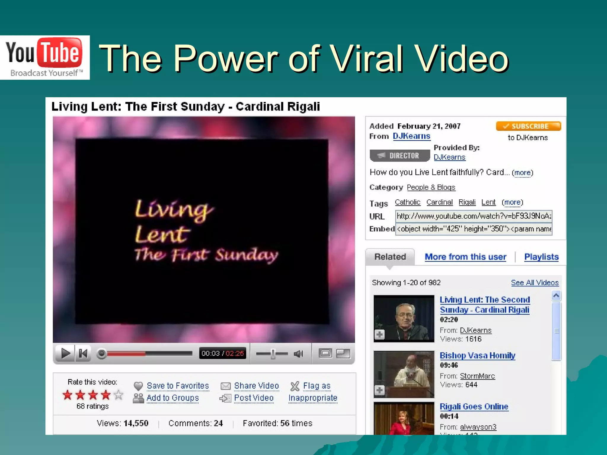 The Power of Viral Video 