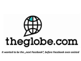 It wanted to be the „next Facebook“, before Facebook even existed
 