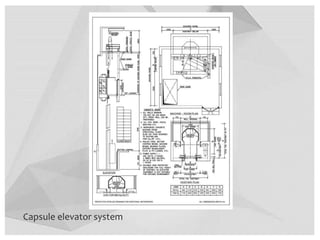 Capsule elevator system
 