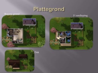 PlattegrondBegane grond1e verdiepingDak