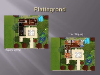 Plattegrond1e verdiepingBegane grond