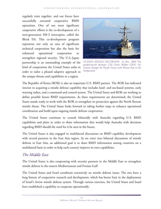 Ballistic Missile Defense Review February 2010 | PDF
