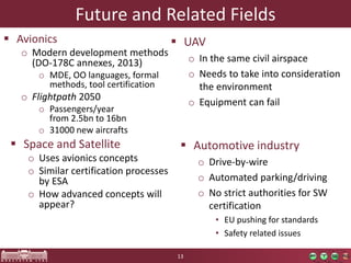Software Development for Safety Critical Systems | PPTX