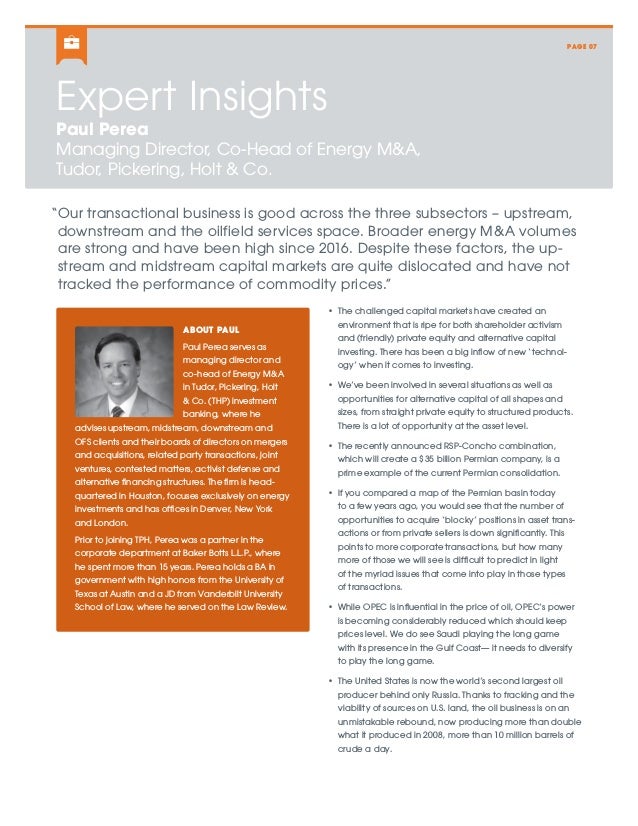 BoyarMiller Perspectives on the Energy Industry 2018