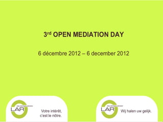 1
Baromètre médiation 2012 - Copyright bMediation 2012
 