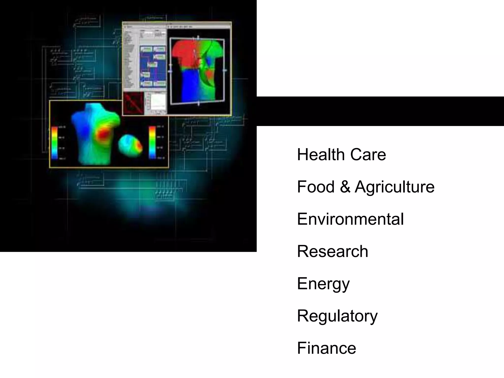CRICOS: 00116K
Health Care
Food & Agriculture
Environmental
Research
Energy
Regulatory
Finance
 
