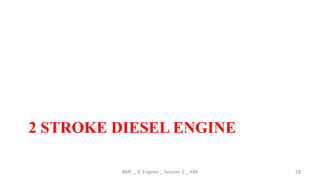 BME _ IC Engines_ Session 2 _ 2S Petrol and Diesel Engines + Formulae ...